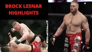 Brock Lesnar MMA Highlights   I      UFC Fights   I When Brock Lesnar brought excitement to UFC.