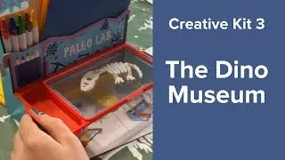 Creative Kit 3 is a DINO MUSEUM! 🦖 🦖 #crunchlabs #markrober #kids