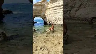 Best Beach in Paphos Cyprus #shorts