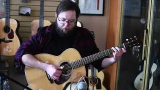 Acoustic Music Works - Bourgeois Vintage OM, Limited Edition, Aged Tone Adirondack, Madrose