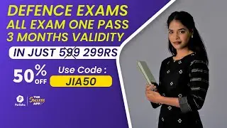 All Defe Exam Preparation Indian Army Air force Indian Navy from home 50% Discount घर से करें तैयारी