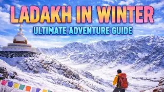 Ladakh in Winter ❄️ | Frozen Land of Silence | Extreme Cold Desert