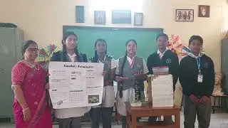 Bharatiya vidya Bhavan 8B team waste warriors for vikasit Bharat.Leachate Terminator