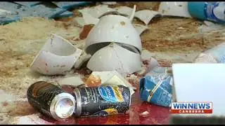 Win News - Canberra Islamic Centre clean up