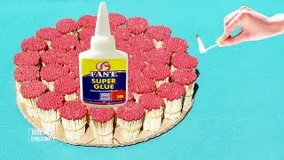 EXPERIMENT Match Stick Vs Superglue | Latest Experiment Challenge Video | Ideas Therapy