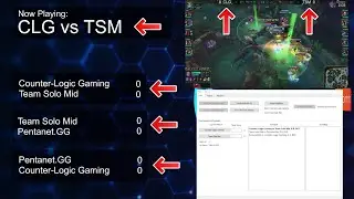Update The Stream - esports broadcast text overlay generator