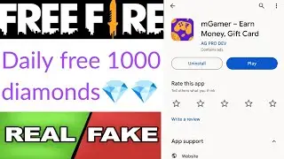 mGamer app real or fake | free diamonds | Garena free fire | Tech Lover DK