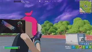 Razer Huntsman Mini x Glorious Model D Minus 😍🦋 - Fortnite ASMR chill Solo Win