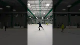 Ice Dance Practice on a New 3/8 Sharpening #mkdance #deezskates #icedance #icedancer
