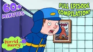 Goes To The Movies DISASTER! Pimply Paul Mess! | Horrid Henry FULL Episode Compilation | 60+ MINS