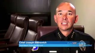Seal Beach Police Chief PSA
