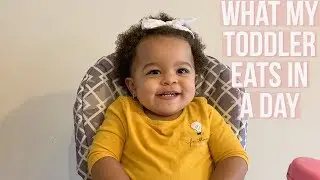 WHAT MY TODDLER EATS IN A DAY 2019