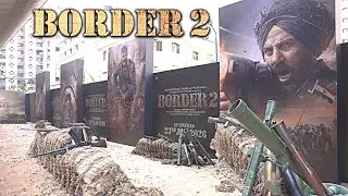 Border 2 Teaser Launch Decoration & Reveal | Sunny Deol ,Varun Dhawan,Diljit Dosanjh,Ahan Shetty
