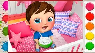 Johny Johny Yes Mama....Are You Get Colored - Coco Shark Nursery Rhymes .