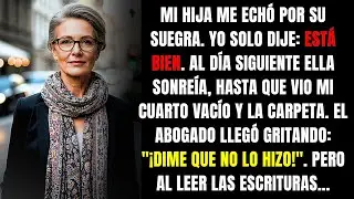 Mi Hija Me Echó Por No Pedir Perdón a Su Suegra, Pero Pasó Esto
