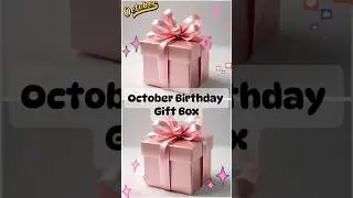 October Birthday Gift Box 🎁 | Choose Your Favourite Gift Box #youtubeshorts #gift #choose #select