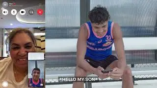 Arty Jones facetimes Mum with his debut news