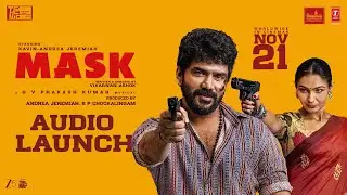 Mask (2025) Audio & Trailer Launch | Kavin &times; Andrea Jeremiah &times; GV Prakash | Tamil POP Cinema