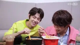 [HD] [201026] 陈一辰袁林青火锅游戏局  变速热舞帅气满分 Chen Yichen and Yuan Linqing Full Sohu TV Vlog