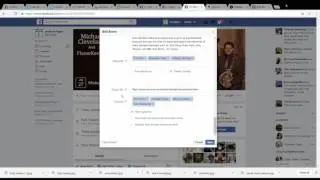 Facebook event, add a co host