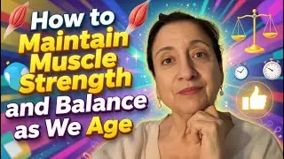 THE SILENT THIEF SARCOPENIA  #AgingWell #SeniorFitness #BalanceExercises #HealthyAging #StayStrong