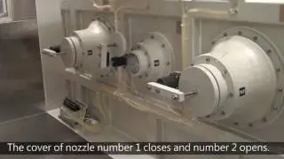 Fan PQ test conduected by an automated airflow bench