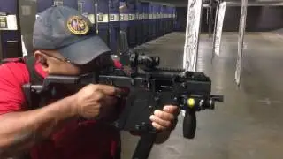 Kriss Vector 45ACP on full auto