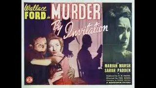 Murder by Invitation (1941 Film Noir) - Phil Rosen | Wallace Ford, Marian Marsh, Sarah Padden