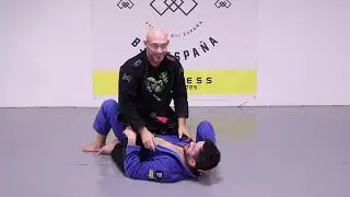 Cross collar choke to arm bar from the mount!