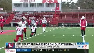 Newberry College prepares to take on Albany State in  quarterfinals of the NCAA Division II playo...