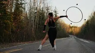 Fire Hula Hoop Flow