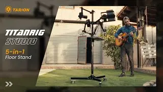 TARION Titanrig Studio│5-in-1 Floor Stand