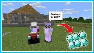 BANG CUPU MIKOCIL MAIN MINECRAFT LANGSUNG FULL DIAMOND SEBADAN?!