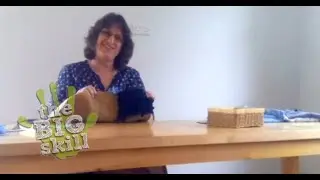 How to Start a Proddy Rag Rug - Bridget's Scrap Bag