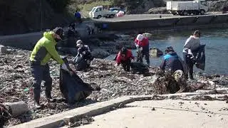 ビーチクリーン 2021 （島根県西ノ島町）