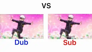 Gojo Satoru says I&rsquo;ll murder you! Sub VS Dub | jujutsu kaisen
