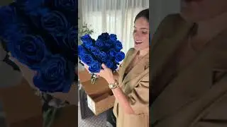 Elegant Blue Rose Bouquet &ndash; A Rare & Romantic Flower Gift