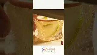 [K-cocktail] Goheung Yuzu Tonic | Crisp Slice & Citrus Peel ASMR 🍎🍋