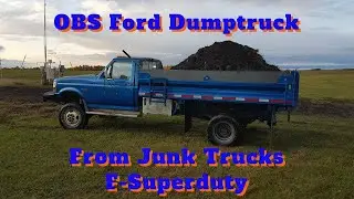 1995 7.3l Ford F-Superduty OBS Powerstroke Dumptruck Build to date - partial 4x4 conversion