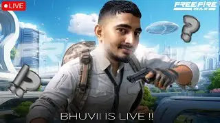 FREE FIRE LIVE ID REACTION & GUILD TEST | BHUVII GAMING #FFLIVE #FREEFIRE - !Insta #iQOO #iQOO15R
