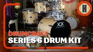 DrumCraft Series 6 Birch Drum Kit in Natural Gloss