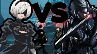 2B Vs Raiden - MUGEN