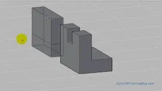 AutoCAD 3D Modelling - Union and Subtract Commands