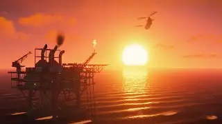 Latinos Fight For Oil Rig On Rust