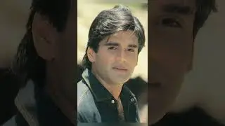 Sunil Shetty old photos 👌#ytshorts #reels #bollywood #yt #90s #viral