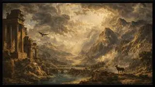 Epic Classical Landscape in 4K | Golden Valley Wall Art