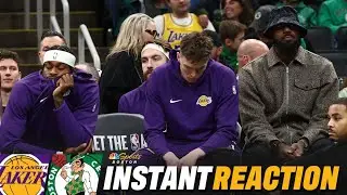 INSTANT REACTION: C's look like a team 'ON A MISSION' after buzzer-to-buzzer win vs. Lakers 😤