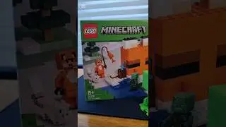 3 LEGO Minecraft Sets Built in Seconds! 🧱 #Shorts