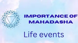 Mahadasha,महादशा का ज्योतिषिय महत्व ... By Sunilee Jani Pawar..