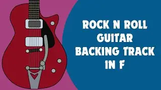 BACKING TRACK GUITAR ROCK N ROLL IN F